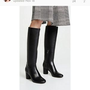 NEW Madewell The Scarlett Tall Leather Heeled Boot